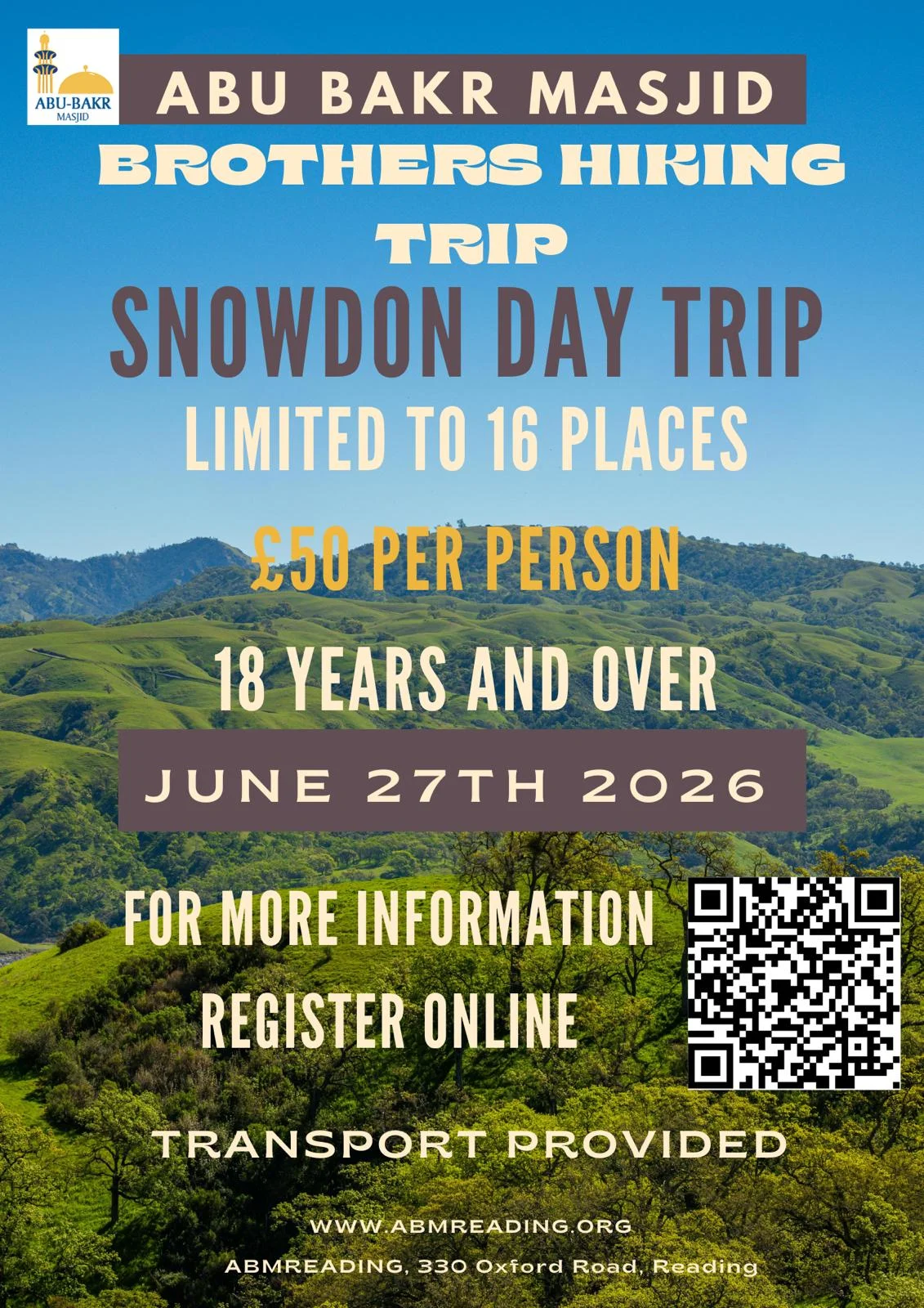 Snowdon Day Trip - 27th June, 2026