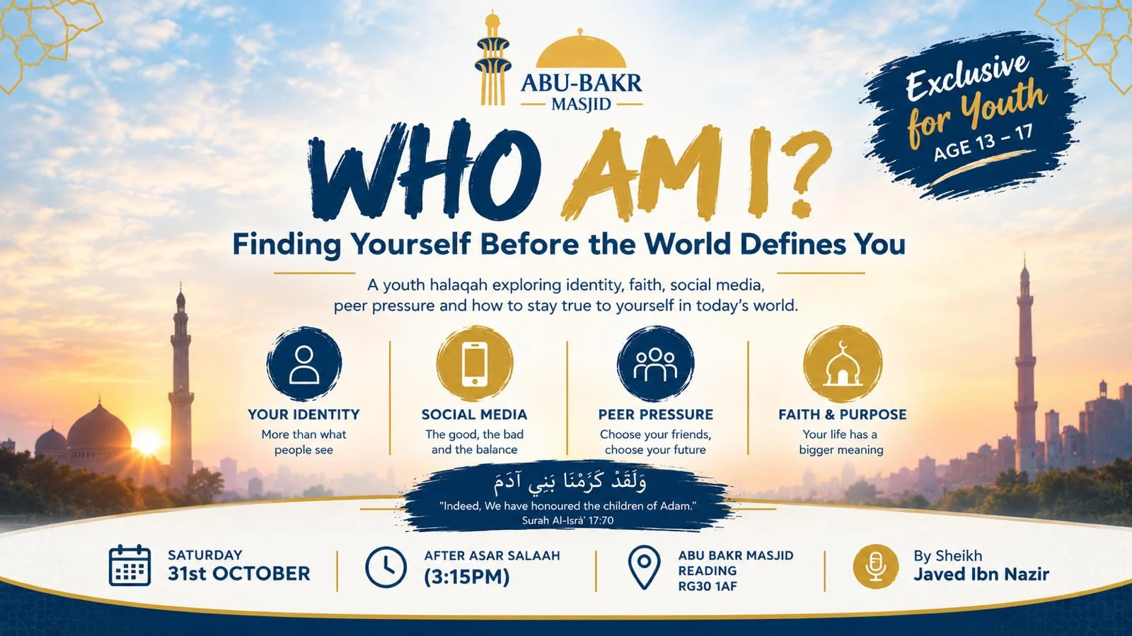 WHO AM I ? Finding Yourself Before the World Defines You